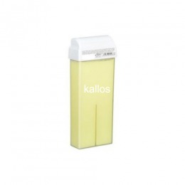 Ceara de Epilat Naturala de Unica Folosinta – Kallos Depilatory Wax, alba, cu zinc si lapte, 100g cu comanda online