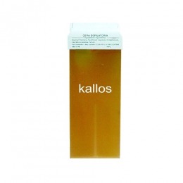 Ceara de Epilat Naturala de Unica Folosinta – Kallos Depilatory Wax, galbena, cu miere, 100g cu comanda online