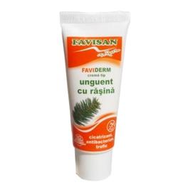 Crema Tip Unguent cu Rasina Faviderm Favisan, 40ml cu comanda online