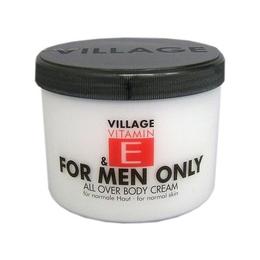 Crema de corp cu Vitamina E For Men Only, Village Cosmetics, 500 ml cu comanda online