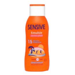 Emulsie Plaja SPF 15 Extract de Morcov Sensive, 250 ml cu comanda online