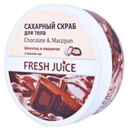 Exfoliant de Corp Ciocolata si Martipan Fresh Juice, 225ml cu comanda online
