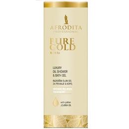 Gel de Dus Uleios Pure Gold 24K Luxury Cosmetica Afrodita, 150 ml cu comanda online