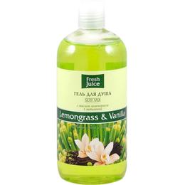 Gel de Dus cu Ulei de Lemongrass si Extract de Vanilie Fresh Juice, 500ml cu comanda online
