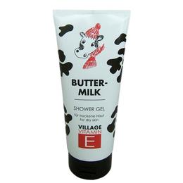 Gel de dus Buttermilk cu vitamina E, Village Cosmetics, 200 ml cu comanda online