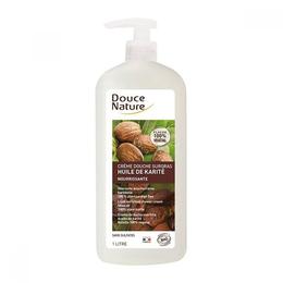 Gel de duș crema cu ulei de shea fara sulfati Douce Nature 1L cu comanda online