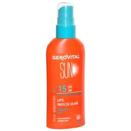 Lapte Protectie Solara SPF 15 - Gerovital Sun Sunscreen Milk