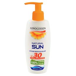 Lotiune cu Protectie Solara SPF30 Gerocossen Natural Sun
