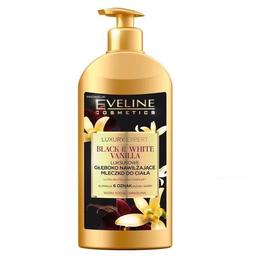 Lotiune de corp Eveline Cosmetics Luxury Expert Black & White Vanilla 350 ml cu comanda online