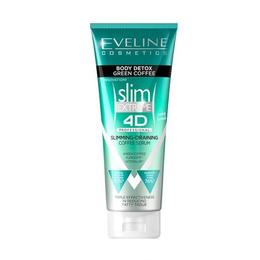 Ser crema Eveline Cosmetics, Slim Extreme 4D, Slimming-draining, Pentru Detoxifiere, Cu Cafea Verde, 250 ml cu comanda online