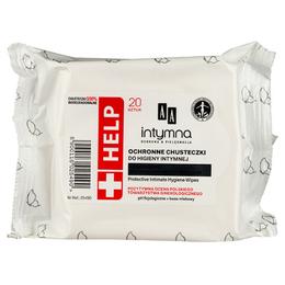 Servetele pentru Igiena Intima - AA Intimate Help Protective Intimate Hygiene Wipes