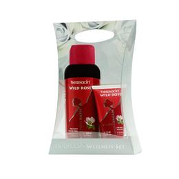 Set cadou Trandafir salbatic, Herbacin crema 75ml + spuma baie 500ml cu comanda online