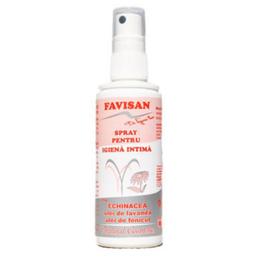 Spray pentru Igiena Intima cu Echinacea Faviintim Favisan, 100ml cu comanda online