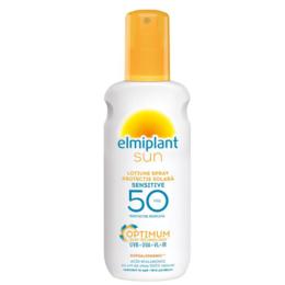 Sun Lotiune SPF 50 Sensitive Spray Elmiplant, 200ml cu comanda online