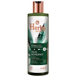 Ulei de Baie si Dus cu Ulei de Canepa pentru Piele Foarte Uscata - Farmona Herbs Hemp Oil Bath and Shower Oil for Very Dry Skin