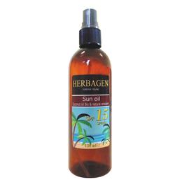 Ulei de Plaja Spray SPF 15 Herbagen, 150ml cu comanda online