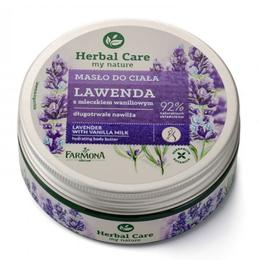 Unt Hidratant de Corp cu Lavanda si Lapte de Vanilie - Farmona Herbal Care Lavender with Vanilla Milk Salt Body Scrub