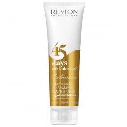 2in1 Sampon si Balsam - Revlon Professional 45 Days Total Color Care Golden Blondes 275 ml cu comanda online