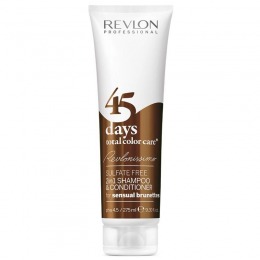 2in1 Sampon si Balsam – Revlon Professional 45 Days Total Color Care Sensual Brunettes 275 ml cu comanda online