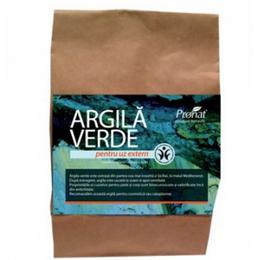 Argila Verde Pulbere pentru Uz Extern Pronat, 500 g cu comanda online