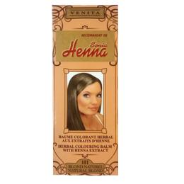 Balsam Colorant cu Extract de Henna Henna Sonia, Nr.111 Blond Natural 75 ml cu comanda online