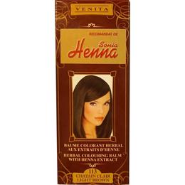 Balsam Colorant cu Extract de Henna Henna Sonia, Nr.113 Saten Deschis 75 ml cu comanda online