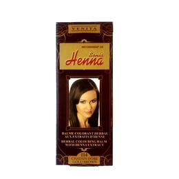 Balsam Colorant cu Extract de Henna Henna Sonia, Nr.114 Saten Auriu 75 ml cu comanda online
