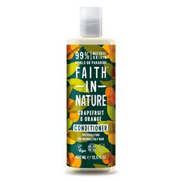 Balsam de par cu grapefruit si portocale pentru par normal/gras Faith in Nature 400 ml cu comanda online
