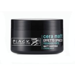 Ceara de Par cu Efect Mat Putere 3 – Black Professional Line Matt Effect Strong Hold Wax, 100ml cu comanda online