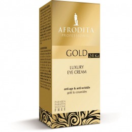 Cosmetica Afrodita – Crema contur ochi LUXURY cu aur pur 15 ml cu comanda online