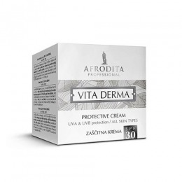 Cosmetica Afrodita – Crema pentru Protectie Solara SPF30 Vita Derma 50 ml cu comanda online