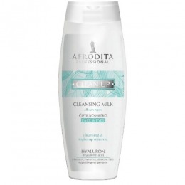 Cosmetica Afrodita – Lapte demachiant cu acid hialuronic pentru toate tipurile de ten 200 ml cu comanda online