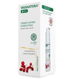 Crema Antirid Superlifting pentru Ten Uscat Vivanatura, 45 ml cu comanda online