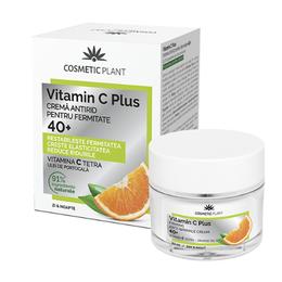 Crema Antirid pentru Fermitate 40+ Vitamin C Plus Cosmetic Plant, 50ml cu comanda online