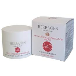 Crema Antirid si Depigmentare cu Extract din Melc, Retinol si Acid Hialuronic Herbagen, 50g cu comanda online