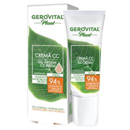 Crema CC Matifianta – Gerovital Plant CC Cream, Mediu, 30ml cu comanda online