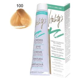 Crema Coloranta Permanenta – Vitality's Linea Capillare Dye Cream, nuanta 100 Natural Ultrablond, 100ml cu comanda online