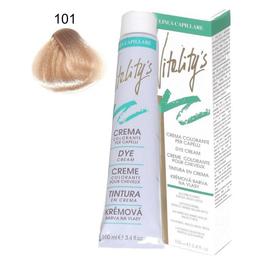 Crema Coloranta Permanenta – Vitality's Linea Capillare Dye Cream, nuanta 101 Ash Ultrablond, 100ml cu comanda online