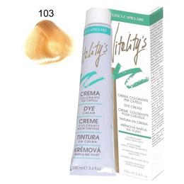 Crema Coloranta Permanenta – Vitality's Linea Capillare Dye Cream, nuanta 103 Golden Ultrablond, 100ml cu comanda online