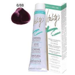 Crema Coloranta Permanenta – Vitality's Linea Capillare Dye Cream, nuanta 6/88 Violet, 100ml cu comanda online