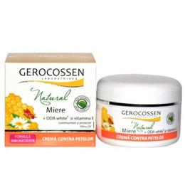 Crema Contra Petelor Natural Gerocossen, 100 ml cu comanda online