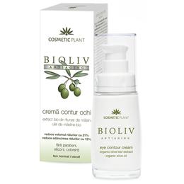 Crema Contur Ochi Bioliv Antiaging Cosmetic Plant, 30ml cu comanda online