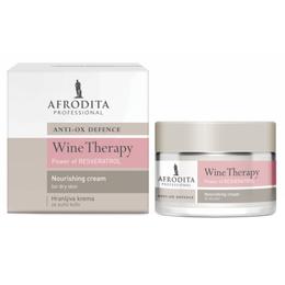 Crema Faciala Nutritiva pentru Ten Uscat Wine Therapy Resveratrol Cosmetica Afrodita, 50ml cu comanda online