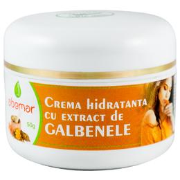 Crema Hidratanta cu Extract de Galbenele Abemar Med, 50g cu comanda online
