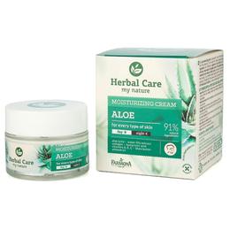 Crema Hidratanta de Zi/Noapte cu Aloe – Farmona Herbal Care Aloe Moisturizing Cream Day/Night, 50ml cu comanda online