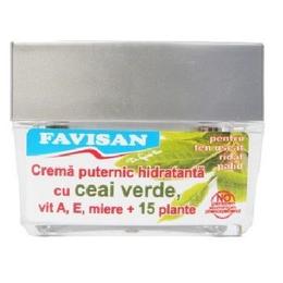 Crema Puternic Hidratanta cu Ceai Verde Virginia Favisan, 40ml cu comanda online