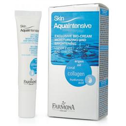 Crema de Lux pentru Ochi si Pleoape – Farmona Skin Aqua Intensive Exclusive Bio-Cream Under Eyes and Eyelids, 15ml cu comanda online