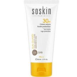 Crema emolienta solara Soskin Sun Cream high protection SPF 30+ 50ml cu comanda online