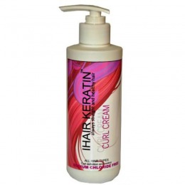 Crema pentru Bucle – iHair Keratin Curl Cream Leave – In New 250 ml cu comanda online