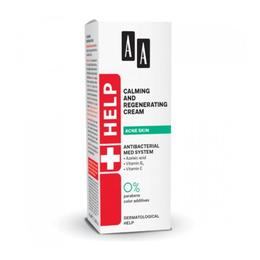 Crema pentru ingrijirea/regenerarea tenului acneic AA Help Calming&Regenerating Cream 40 ML cu comanda online